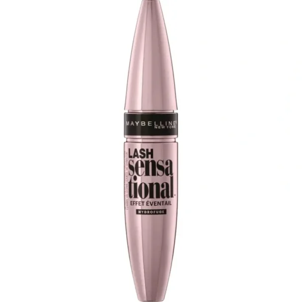 Discount Maybelline Lash Sensational Mascara Waterproof 9.5 ml - Very Black - GlowEssence Care - Embrace the Essence of Radiance with Premium Skincare Solutions