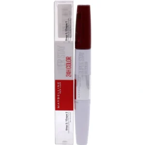 Lip-care<Maybelline Superstay 24h Lip Color - 542 Cherry Pie by Maybelline for Women - 0.14 oz Lipstick - GlowEssence Care - Embrace the Essence of Radiance with Premium Skincare Solutions