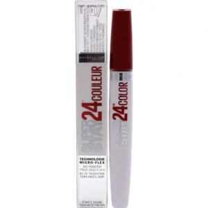 Lip-care<Maybelline Superstay 24h Lip Color - 035 Keep It Red by Maybelline for Women - 0.14 oz Lipstick - GlowEssence Care - Embrace the Essence of Radiance with Premium Skincare Solutions