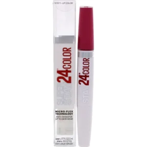 Lip-care<Maybelline Superstay 24h Lip Color - 070 On And On Orchid by Maybelline for Women - 0.14 oz Lipstick - GlowEssence Care - Embrace the Essence of Radiance with Premium Skincare Solutions