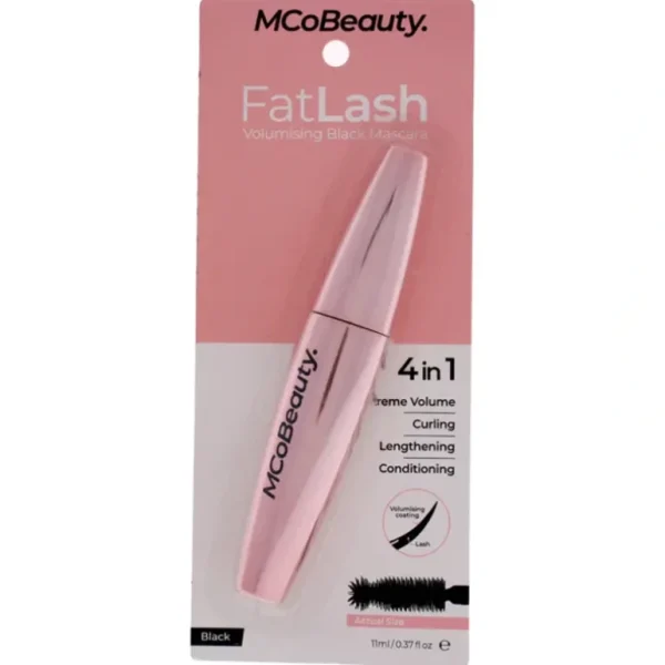 Beauty<MCoBeauty FatLash Volumising Mascara - Black by MCoBeauty for Women - 0.37 oz Mascara - GlowEssence Care - Embrace the Essence of Radiance with Premium Skincare Solutions