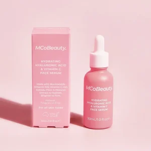 Store MCoBeauty Hydrating Hyaluronic Acid & Vitamin C Face Serum 30ml - GlowEssence Care - Embrace the Essence of Radiance with Premium Skincare Solutions