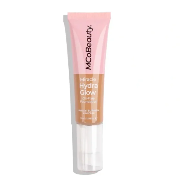 Wash<MCoBeauty Miracle Hydra Glow Oil Free Foundation 30ml - Natural Honey - GlowEssence Care - Embrace the Essence of Radiance with Premium Skincare Solutions
