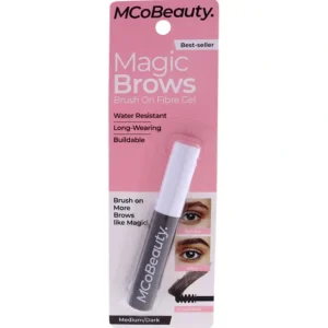 Beauty<MCoBeauty More Brows Brush On Fibre Gel - Medium-Dark by MCoBeauty for Women - 0.12 oz Eyebrow - GlowEssence Care - Embrace the Essence of Radiance with Premium Skincare Solutions
