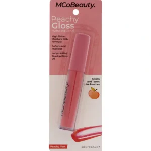 Beauty<MCoBeauty Peachy Gloss Hydrating Lip Oil - Peachy Pink by MCoBeauty for Women - 0.16 oz Lip Oil - GlowEssence Care - Embrace the Essence of Radiance with Premium Skincare Solutions
