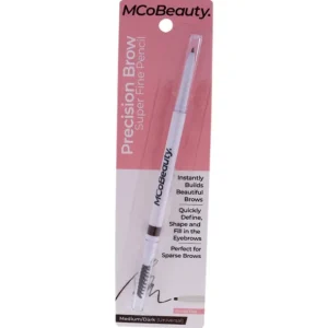 Beauty<MCoBeauty Precision Brow Super Fine Pencil - Medium Dark by MCoBeauty for Women - 0.007 oz Eyebrow - GlowEssence Care - Embrace the Essence of Radiance with Premium Skincare Solutions