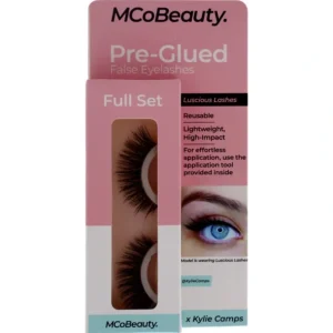 Best MCoBeauty Pre-Glued False Eyelashes Luscious Lashes - Full Set by MCoBeauty for Women - 1 Pair Eyelashes - GlowEssence Care - Embrace the Essence of Radiance with Premium Skincare Solutions