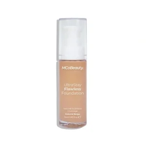 Wash<MCoBeauty Ultra Stay Flawless Foundation 35ml - Natural Beige - GlowEssence Care - Embrace the Essence of Radiance with Premium Skincare Solutions