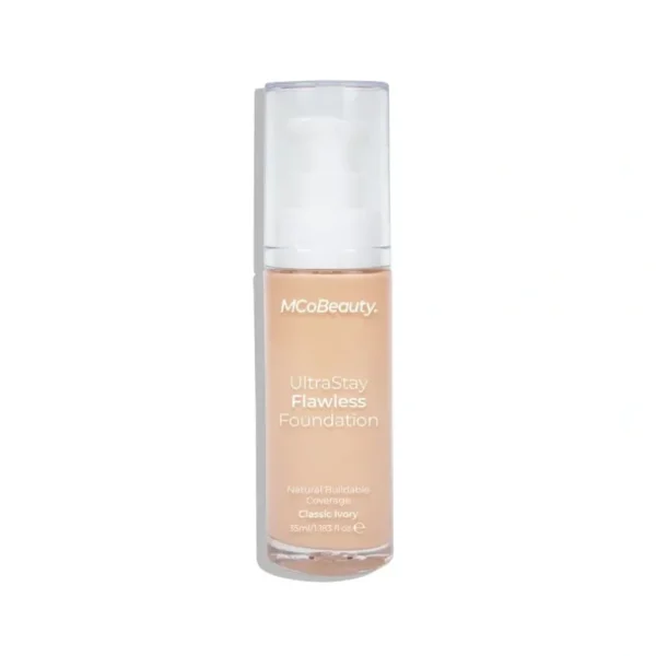 Wash<MCoBeauty Ultra Stay Flawless Foundation 35ml Ivory - GlowEssence Care - Embrace the Essence of Radiance with Premium Skincare Solutions