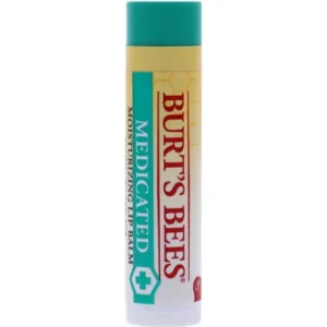 Lip-care<Medicated Moisturizing Lip Balm by Burts Bees for Unisex - 0.15 oz Lip Balm - GlowEssence Care - Embrace the Essence of Radiance with Premium Skincare Solutions
