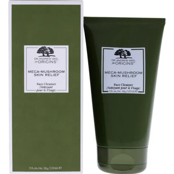 Lip-care<Mega-Mushroom Skin Relief Face Cleanser by Origins for Unisex - 5 oz Cleanser - GlowEssence Care - Embrace the Essence of Radiance with Premium Skincare Solutions