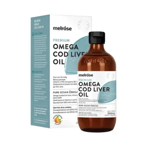 Hot Melrose Cod Liver Oil (Health & Vision) 500ml - GlowEssence Care - Embrace the Essence of Radiance with Premium Skincare Solutions