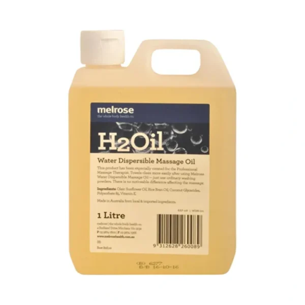 Wash<Melrose H2Oil Water Dispersible Massage Oil 1000ml - GlowEssence Care - Embrace the Essence of Radiance with Premium Skincare Solutions