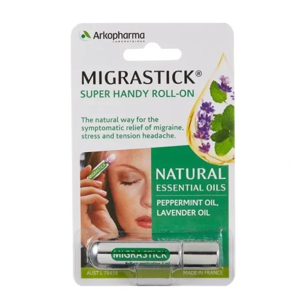 New Migrastick Roll On 3ml - GlowEssence Care - Embrace the Essence of Radiance with Premium Skincare Solutions