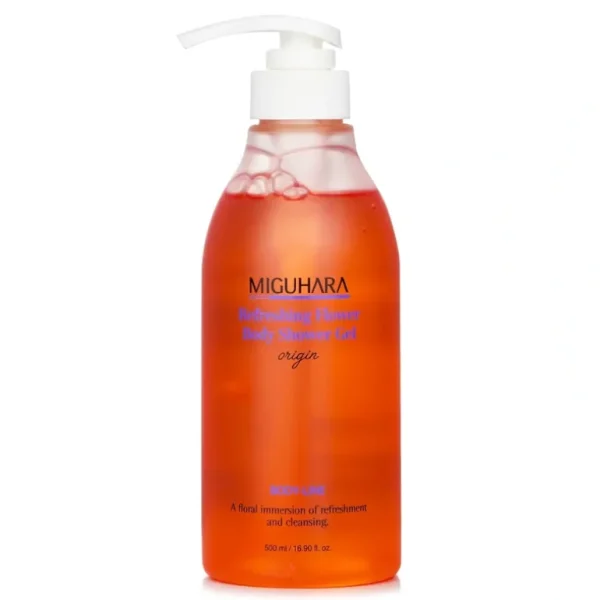 New MIGUHARA Refreshing Flower Body Shower Gel Origin 500ml/16.9oz - GlowEssence Care - Embrace the Essence of Radiance with Premium Skincare Solutions