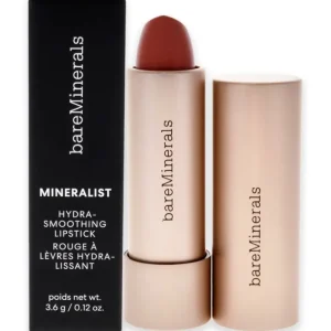 Lip-care<Mineralist Hydra-Smoothing Lipstick - Grace by bareMinerals for Women - 0.12 oz Lipstick - GlowEssence Care - Embrace the Essence of Radiance with Premium Skincare Solutions