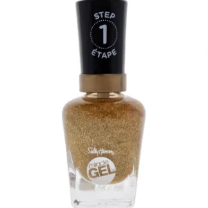 Beauty<Miracle Gel Nail Polish - 155 Five Golden Blings by Sally Hansen for Women - 0.5 oz Nail Polish - GlowEssence Care - Embrace the Essence of Radiance with Premium Skincare Solutions
