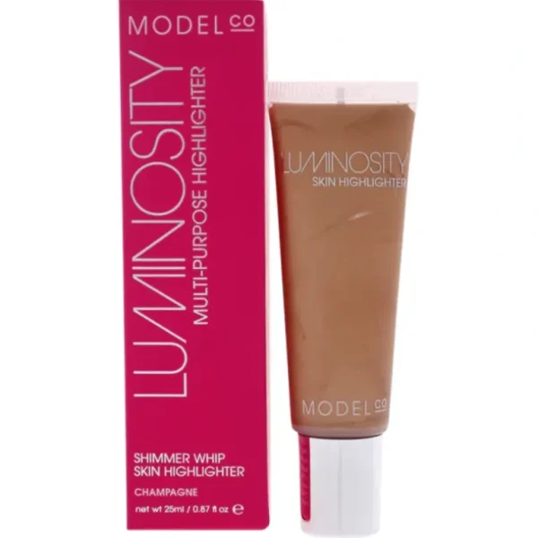 Complexion-care<ModelCo Luminosity Shimmer Whip - Champagne by ModelCo for Women - 0.84 oz Highlighter - GlowEssence Care - Embrace the Essence of Radiance with Premium Skincare Solutions