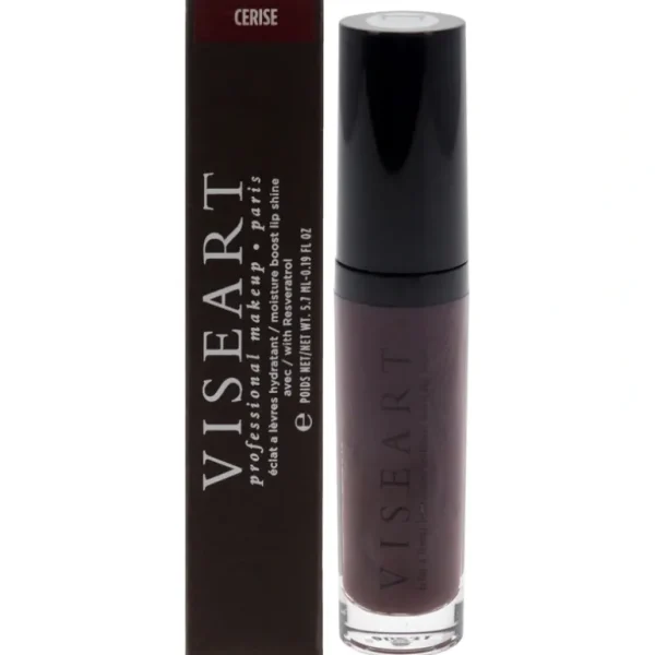 Lip-care<Moisture Boost Lip Shine Oil - Cerise by Viseart Paris for Women - 0.19 oz Lip Oil - GlowEssence Care - Embrace the Essence of Radiance with Premium Skincare Solutions