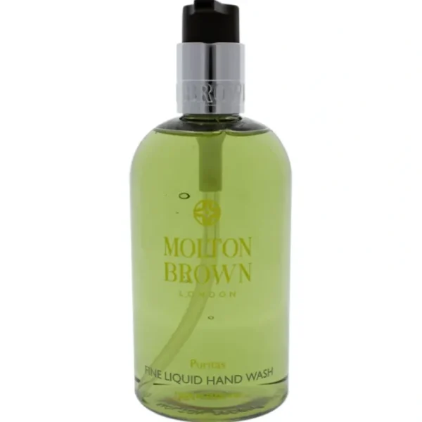 Wash<Molton Brown Puritas Fine Liquid Hand Wash by Molton Brown for Unisex - 10 oz Hand Wash - GlowEssence Care - Embrace the Essence of Radiance with Premium Skincare Solutions
