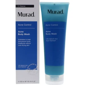 Wash<Murad Acne Body Wash by Murad for Unisex - 8.5 oz Body Wash - GlowEssence Care - Embrace the Essence of Radiance with Premium Skincare Solutions