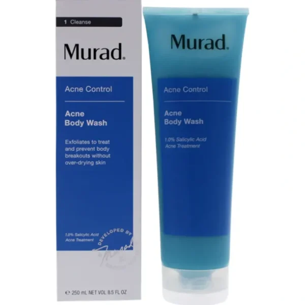 Wash<Murad Acne Body Wash by Murad for Unisex - 8.5 oz Body Wash - GlowEssence Care - Embrace the Essence of Radiance with Premium Skincare Solutions