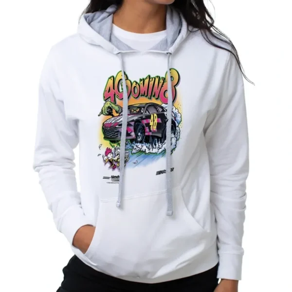 Shop All<NASCAR Hooded Sweatshirt - Jimmie Johnson - 3 White by DelSol for Women - 1 Pc T-Shirt (XL) - GlowEssence Care - Embrace the Essence of Radiance with Premium Skincare Solutions