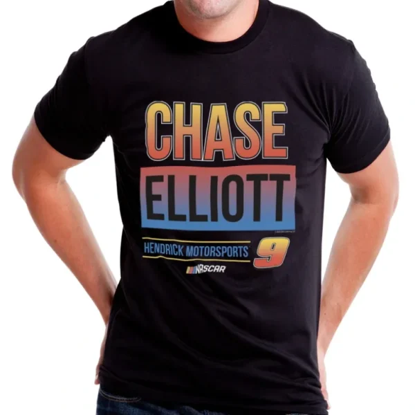 Shop All<NASCAR Mens Classic Crew Tee - Chase Elliot - 3 Black by DelSol for Men - 1 Pc T-Shirt (XL) - GlowEssence Care - Embrace the Essence of Radiance with Premium Skincare Solutions