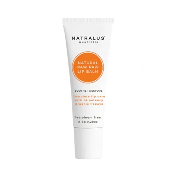 Lip-care<Natralus Natural Paw Paw Lip Balm 8g - GlowEssence Care - Embrace the Essence of Radiance with Premium Skincare Solutions