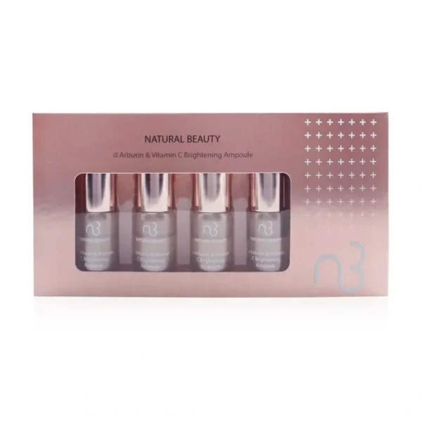 Flash Sale Natural Beauty a Arbutin & Vitamin C Brightening Ampoule 4x7ml - GlowEssence Care - Embrace the Essence of Radiance with Premium Skincare Solutions