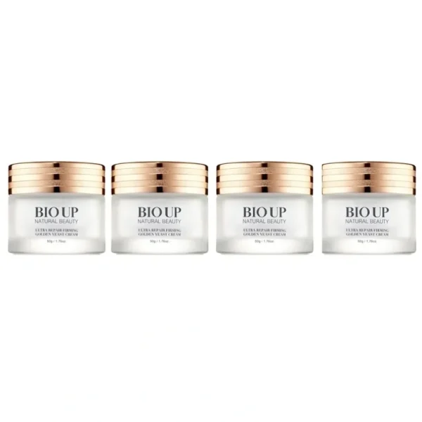 Outlet Natural Beauty 4x BIO UP a-GG Ultra Repair Firming Golden Yeast Cream(Exp. Date: 10/2024) 4x 50g/1.76oz - GlowEssence Care - Embrace the Essence of Radiance with Premium Skincare Solutions
