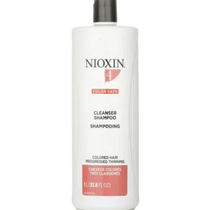 Discount Nioxin Derma Purifying System 4 Cleanser Shampoo (Colored Hair, Progressed Thinning, Color Safe) 1000ml/33.8oz - GlowEssence Care - Embrace the Essence of Radiance with Premium Skincare Solutions