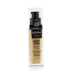 Complexion-care<NYX Can't Stop Won't Stop Full Coverage Foundation - # Natural 30ml/1oz - GlowEssence Care - Embrace the Essence of Radiance with Premium Skincare Solutions
