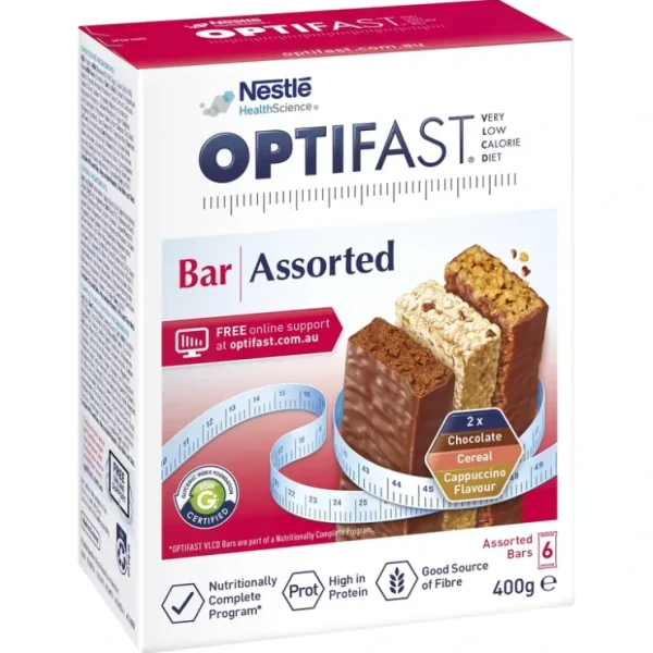 Hair-care*Optifast Vlcd Bar Assorted Multi Pack 12(6X70/65g Bars) - GlowEssence Care - Embrace the Essence of Radiance with Premium Skincare Solutions