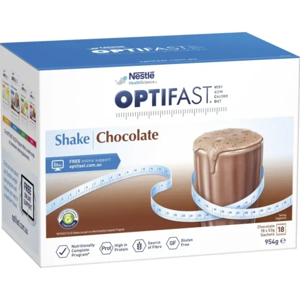 Hair-care*Optifast VLCD Shake Chocolate 18 x 53g Sachets - GlowEssence Care - Embrace the Essence of Radiance with Premium Skincare Solutions