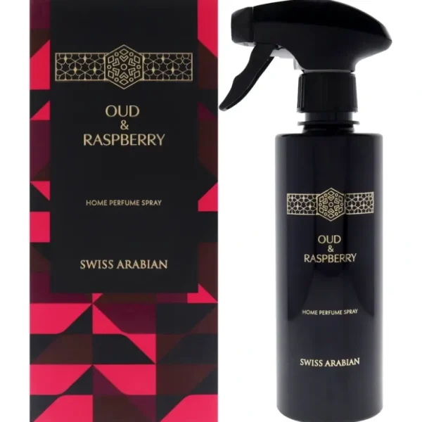 Beauty*Oud and Raspberry by Swiss Arabian for Unisex - 10.14 oz Room Spray - GlowEssence Care - Embrace the Essence of Radiance with Premium Skincare Solutions