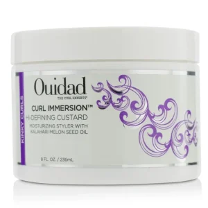 Clearance Ouidad Curl Immersion Hi-Defining Custard (Kinky Curls) 236ml/8oz - GlowEssence Care - Embrace the Essence of Radiance with Premium Skincare Solutions