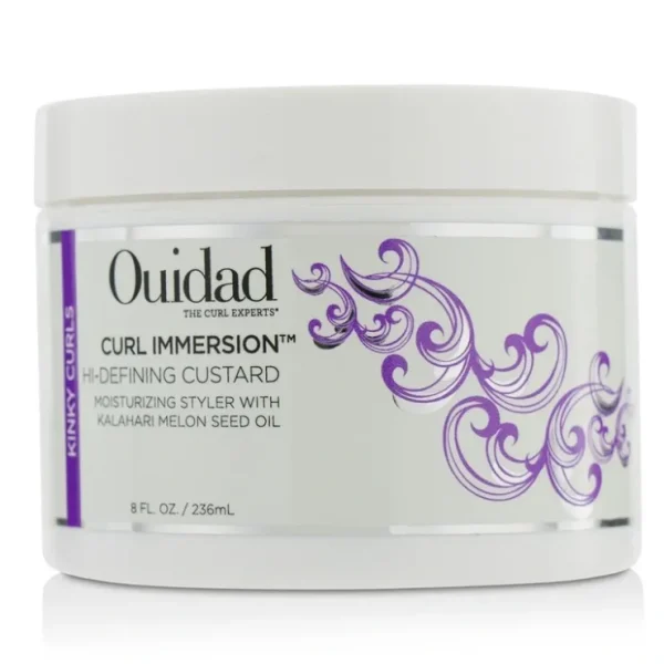 Wash*Ouidad Curl Immersion Hi-Defining Custard (Kinky Curls) 236ml/8oz - GlowEssence Care - Embrace the Essence of Radiance with Premium Skincare Solutions