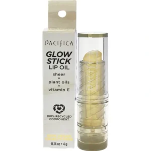 Hot Pacifica Glow Stick Lip Oil - Clear Sheer by Pacifica for Women - 0.14 oz Lip Oil - GlowEssence Care - Embrace the Essence of Radiance with Premium Skincare Solutions
