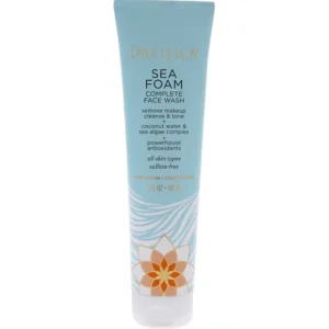 Wash*Pacifica Sea Foam Complete Face Wash by Pacifica for Unisex - 5 oz Cleanser - GlowEssence Care - Embrace the Essence of Radiance with Premium Skincare Solutions
