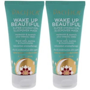 Hot Pacifica Wake Up Beautiful Mask by Pacifica for Unisex - 2 oz Mask - Pack of 2 - GlowEssence Care - Embrace the Essence of Radiance with Premium Skincare Solutions