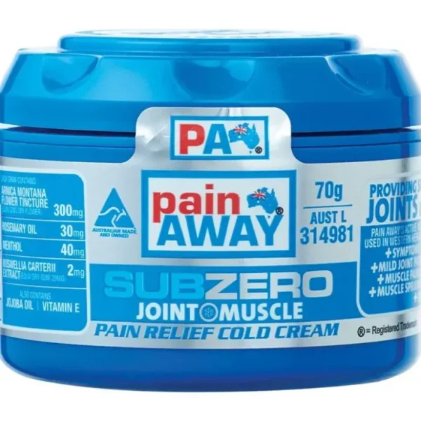 Eye-makeup*Pain Away Sub Zero Pain Relief Cream 70g - GlowEssence Care - Embrace the Essence of Radiance with Premium Skincare Solutions