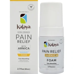 Wash*Pain Relief Foam - Arnica by KaLaya Pain Relief for Unisex - 2.7 oz Foam - GlowEssence Care - Embrace the Essence of Radiance with Premium Skincare Solutions