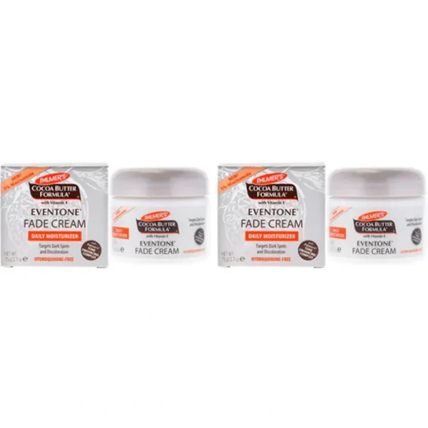 Sale Palmers Cocoa Butter Eventone Fade Cream - Pack of 2 by Palmers for Unisex - 2.7 oz Cream - GlowEssence Care - Embrace the Essence of Radiance with Premium Skincare Solutions