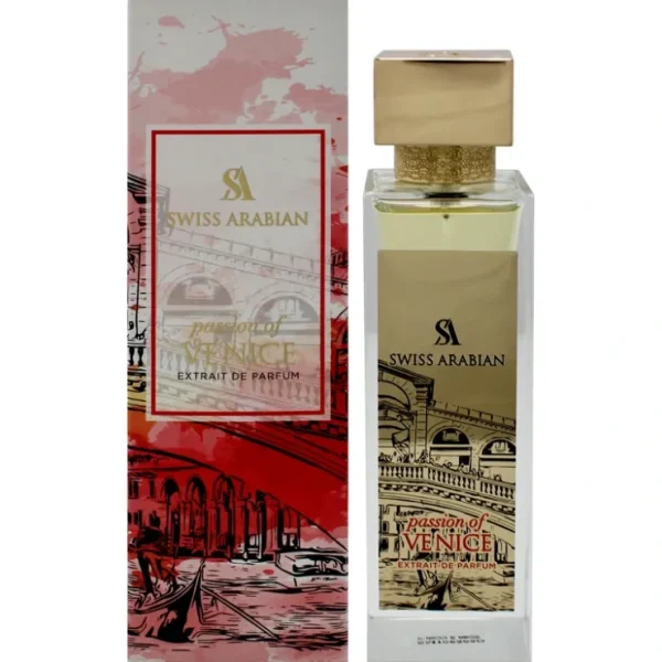 Beauty*Passion of Venice by Swiss Arabian for Unisex - 3.4 oz Extrait de Parfum - GlowEssence Care - Embrace the Essence of Radiance with Premium Skincare Solutions