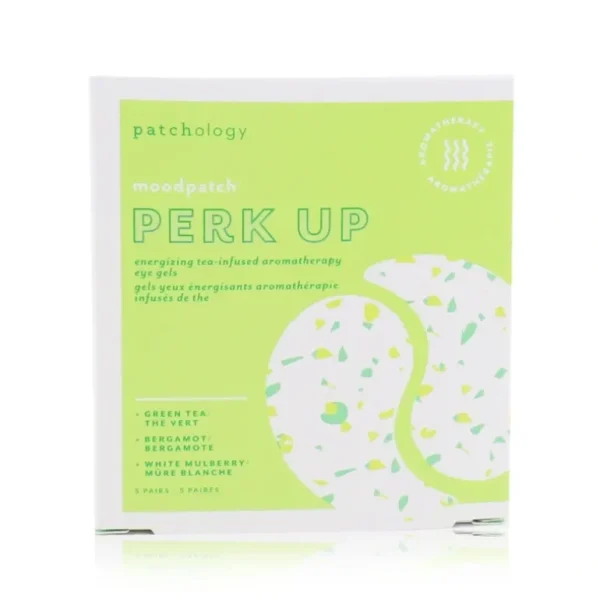 Cheap Patchology Moodpatch - Perk Up Energizing Tea-Infused Aromatherapy Eye Gels (Green Tea+Bergamot+White Mulberry) 5pairs - GlowEssence Care - Embrace the Essence of Radiance with Premium Skincare Solutions