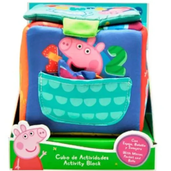 Eye-makeup*Peppa Pig Activity Block 10x10x24cm - GlowEssence Care - Embrace the Essence of Radiance with Premium Skincare Solutions