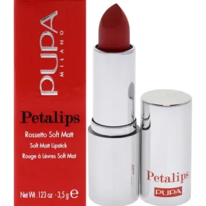 Online Petalips Soft Matt Lipstick - 006 Peach Flower by Pupa Milano for Women - 0.123 oz Lipstick - GlowEssence Care - Embrace the Essence of Radiance with Premium Skincare Solutions
