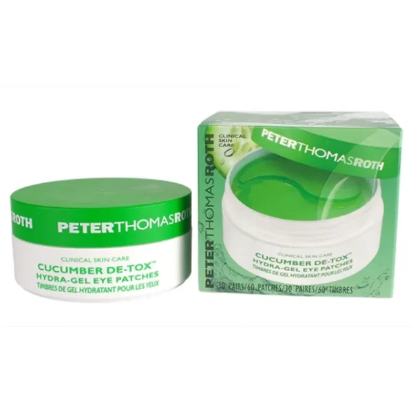 Eye-makeup*Peter Thomas Roth Cucumber De-Tox Hydra-Gel Eye Patches 30pairs - GlowEssence Care - Embrace the Essence of Radiance with Premium Skincare Solutions