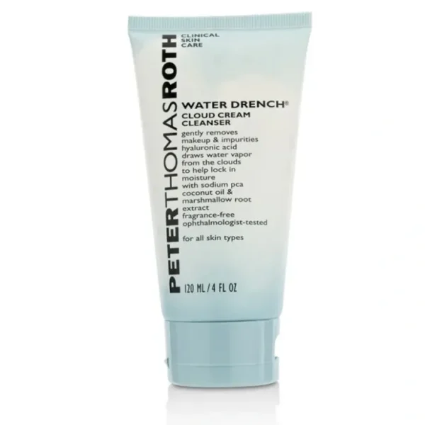 Eye-makeup*Peter Thomas Roth Water Drench Cloud Cream Cleanser 120ml/4oz - GlowEssence Care - Embrace the Essence of Radiance with Premium Skincare Solutions